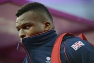 Britain's Lawrence Okoye from Croydon, south London, finished 12th in the Olympic Games' discus final in August 2012